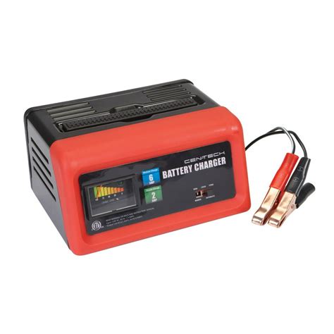 CEN-TECH Automatic Battery Float Charger Item 42292 64284 69594 69955 The automatic battery float charger has a floating circuit to maintain a full charge without overcharging. . Cen tech battery charger